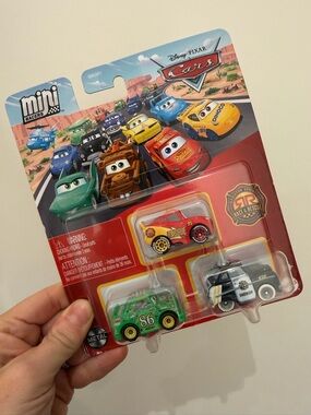 Disney Pixar Cars Mini Racers 3-Pack